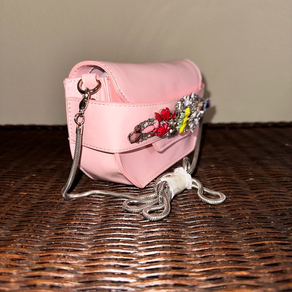 STEVE MADDEN BPAULINE Pink Clutch PURSE BLUSH HANDBAG Authentic - NEW - Picture 2 of 6